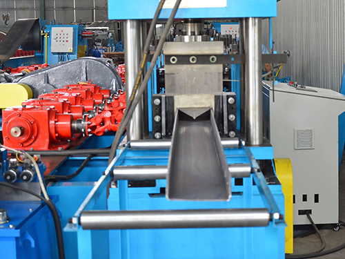 江苏液压切割圆形落水管成型机